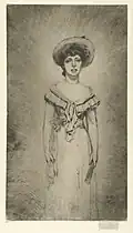 Theodore Roussel, Ritratto di Miss Hetty Pettigrew, 1908