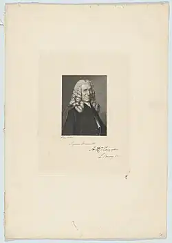 Portrait de Pierre Mussard, burin (1882).