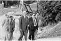 Francisque Collomb et Charles Béraudier à Croix-Paquet en 1978