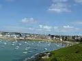 Portsall vu depuis le sommet du Guilligui.