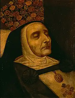 Religieuse du couvent de la Concepción de la Virgen (Bogota), XVIIIe siècle