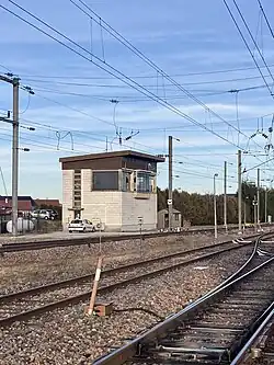 Poste d'aiguillage.