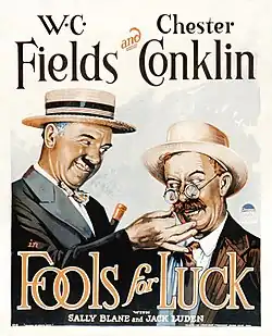 Description de l'image Poster - Fools for Luck 01.jpg.