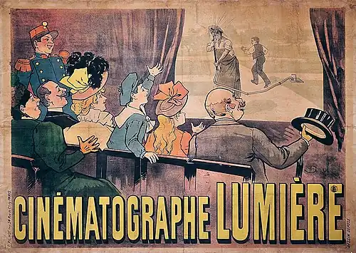 Cinématographe Lumière (1896).