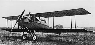 Vue de l'avion.