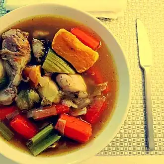 Poule au pot.