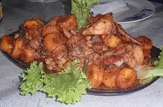 Le poulet DG.
