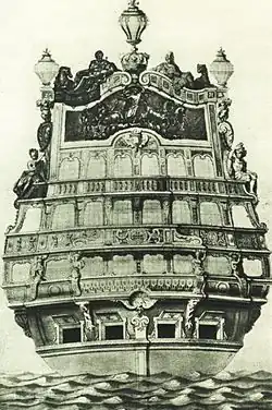 Poupe du Soleil Royal (1669) par Jean Bérain.