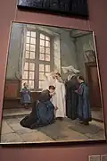 Jules Boquet, Pour la procession, huile sur toile, 1896, Musée de Picardie.