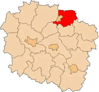 Localisation de Powiat de Grudziądz