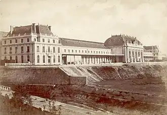 Gare centrale de Milan, photographie, 1884.