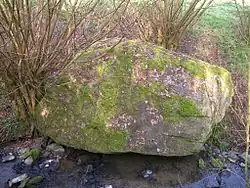Le mégalithe.
