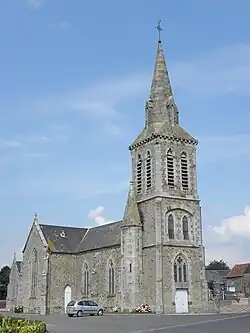 L'église paroissiale Saint-Berthevin.