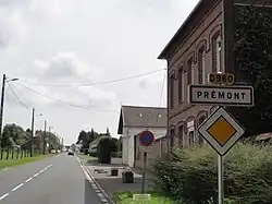 Entrée du village.
