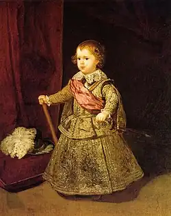 Le prince Balthazar-Charles, 1633, par Diego Vélasquez