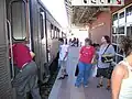 UTD 0600 à la gare de Praça do Quebrado - Setúbal, RER Barreiro ↔ Praias do Sado