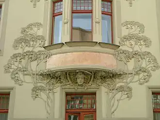 Détails de la façade