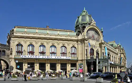 Maison municipale (1905-1912), Prague.