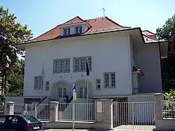 Ambassade à Prague.