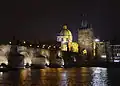 Le pont Charles, chef-d'œuvre du XIVe&nbsp;siècle.