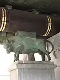 Détail de la porte reliant la Troisième Cour et le «&nbsp;Jardin sur les Remparts ».