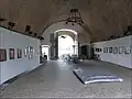 Le café-galerie à l'intérieur