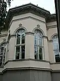 Château Letna - détail de la façade