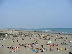 Plage du Lido.