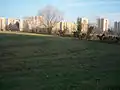 Luogo in cui sorgerà il futuro centro cittadino e la nuova biblioteca.