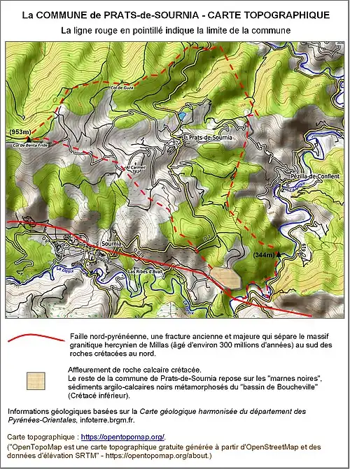 carte topographique