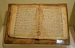 Livre de prières en micmac.