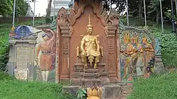 Sculpture de Wat Phnom.