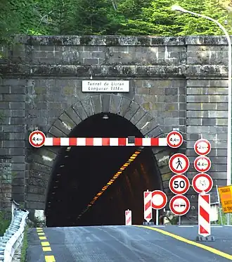Image illustrative de l’article Premier tunnel routier du Lioran
