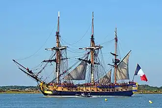 Première sortie en navigation sur la Charente, le 7 septembre 2014.