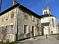 Presbytaire et église de Drumettaz-Clarafond