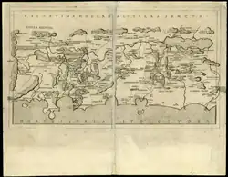 Une carte détaillée de la Palestine du 15e&nbsp;siècle