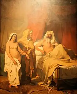Abraham par le conseil de Sara prend Agar pour femme (Salon de 1842), localisation inconnue.