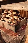 Mécanisme du pressoir.