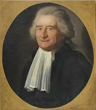 Portrait d'un ecclésiastique ou Portrait présumé de l'abbé Antoine Davelu, 1804 (Saint-Denis, musée Léon-Dierx)