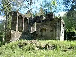 Ruines du prieuré de Bonneval.