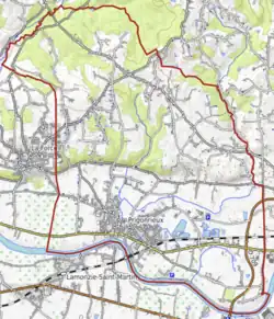 Carte topographique