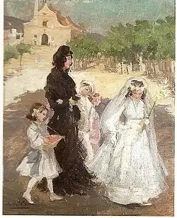 Première communion, c. 1909–1918