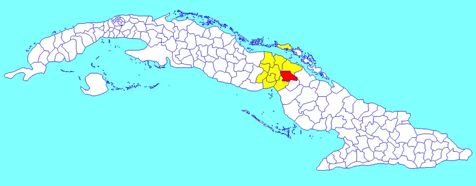 Municipalité de Primero de Enero dans la province de Ciego de Ávila