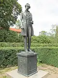 Statue de Gustave de Suède, par Carl Eldh.