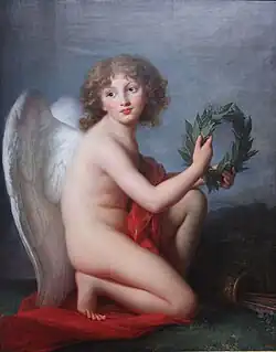 en génie de la renomméepar Élisabeth Vigée Le Brun, 1789 (12 ans)Gemäldegalerie (Berlin)
