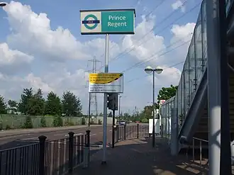 Image illustrative de l’article Prince Regent (DLR)