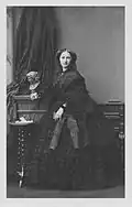 Adélaïde de Hohenlohe-Langenbourg, 21 novembre 1860.