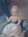 Portrait de la princesse Louise Augusta enfant.