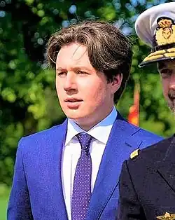 Christian de Danemark(2005),prince héritier de Danemark.
