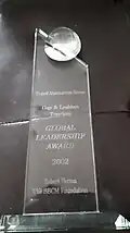 Prix Global Leadership Award remis à la fondation BBCM.